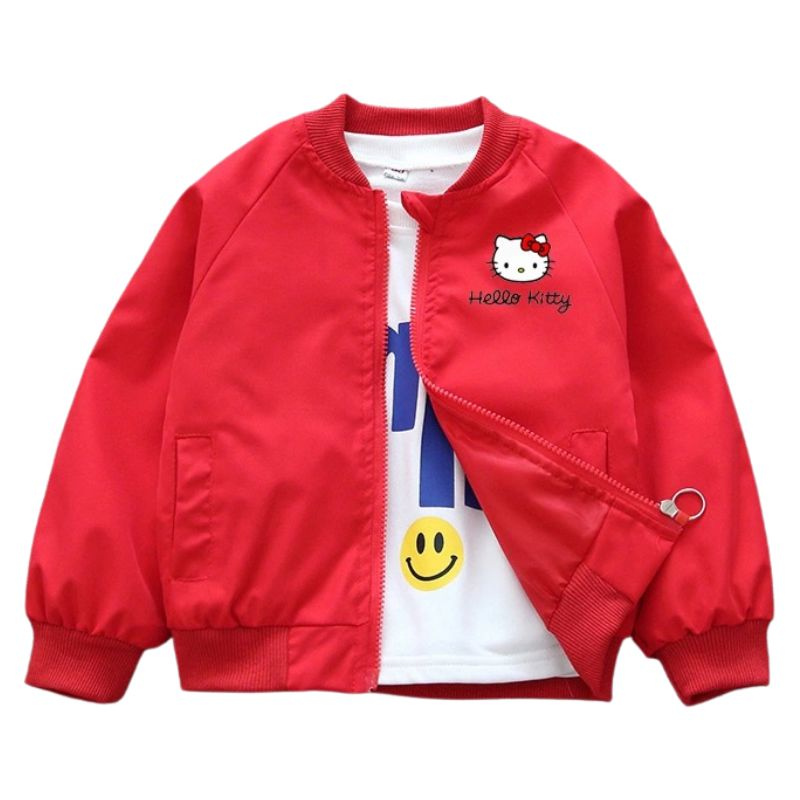 Veste Enfant à Motif Chaton