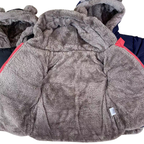 Veste Enfant Réversible en Peluche