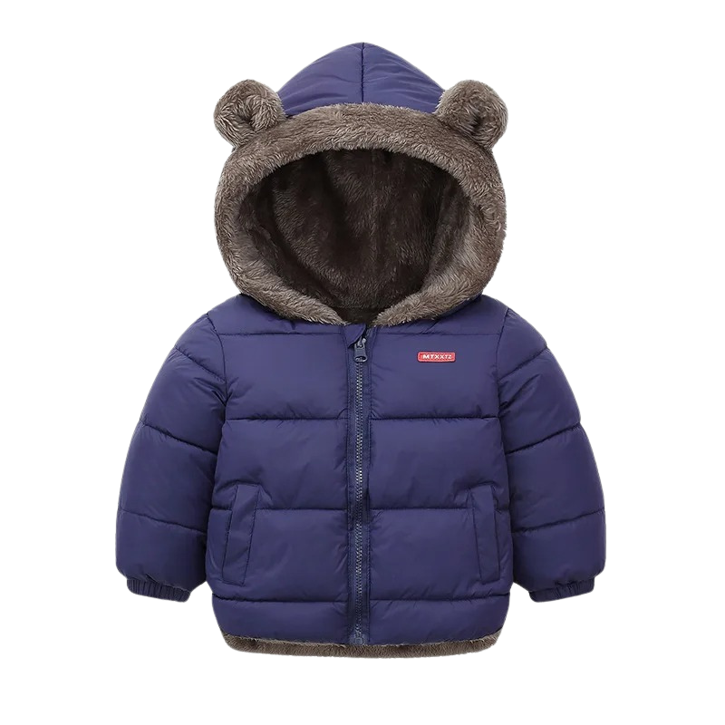 Veste Enfant Réversible en Peluche