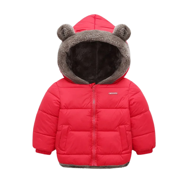 Veste Enfant Réversible en Peluche