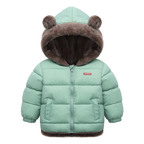 Veste Enfant Réversible en Peluche