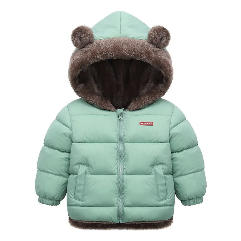 Veste Enfant Réversible en Peluche