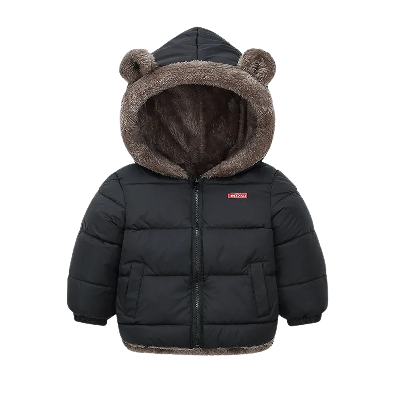 Veste Enfant Réversible en Peluche