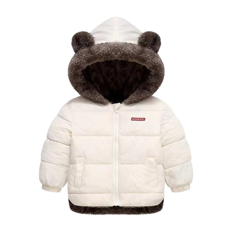 Veste Enfant Réversible en Peluche