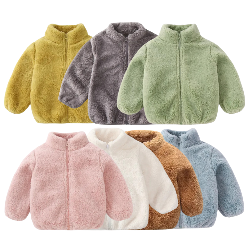 Veste d’Hiver pour Enfants en Laine