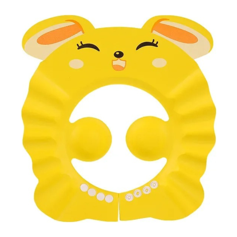 Visière de Bain Pour Bébé - Protection des Yeux et des Oreilles